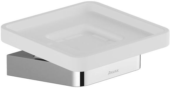 RAVAK 10° TD 200 mýdlenka, nástěnná, sklo, chrom X07P354 Obrázek - Hlavní obrázek