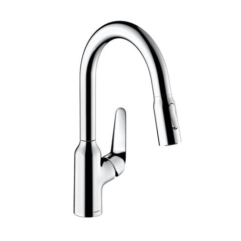 HANSGROHE FOCUS M42 dřezová baterie, s vytahovací sprškou, chrom 71801000 Obrázek - Hlavní obrázek