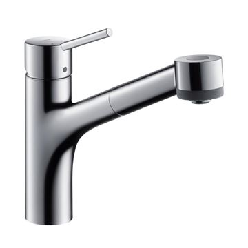 HANSGROHE TALIS M52 dřezová baterie, s vytahovací sprškou, chrom