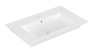 VILLEROY & BOCH VENTICELLO umyvadlo 80 cm, s otvorem pro baterii a přepadem, CeramicPlus