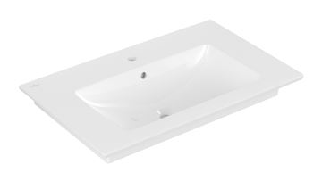 VILLEROY & BOCH VENTICELLO umyvadlo 80 cm, s otvorem pro baterii a přepadem, CeramicPlus