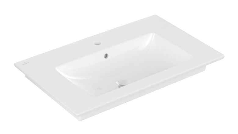 VILLEROY & BOCH VENTICELLO umyvadlo 80 cm, s otvorem pro baterii a přepadem, CeramicPlus 41048LR1 Obrázek - Hlavní obrázek