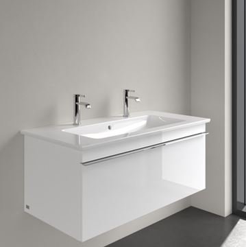 VILLEROY & BOCH VENTICELLO umyvadlo 100 cm, se 2 otvory pro baterie a přepadem, CeramicPlus 4104AKR1 Obrázek - fotka
