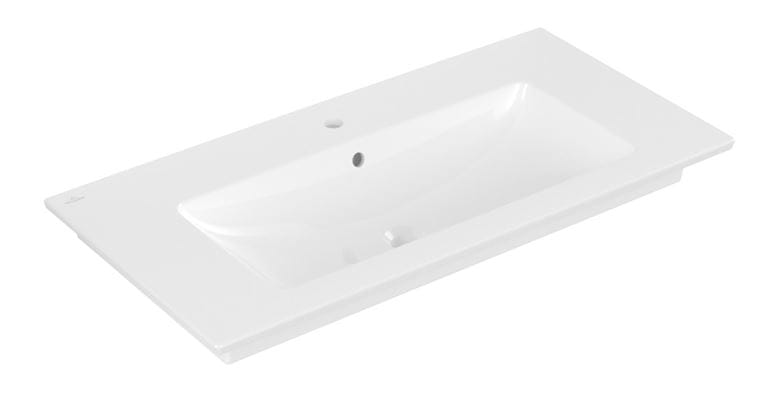 VILLEROY & BOCH VENTICELLO umyvadlo 100 cm, s otvorem pro baterii a přepadem, CeramicPlus 4104ALR1 Obrázek - Hlavní obrázek