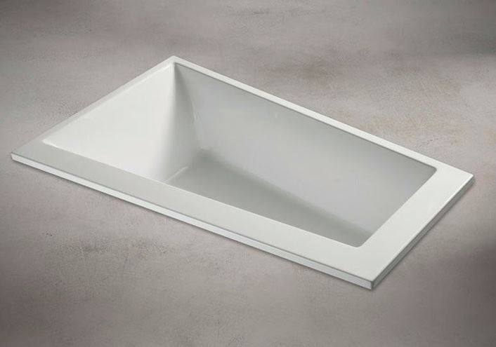 SANTECH EVO-S rohová vana 170x100 cm, bez nožiček, akrylát SAEVO170L Obrázek - fotka