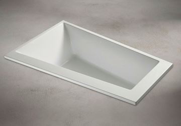 SANTECH EVO-S rohová vana 170x100 cm, bez nožiček, akrylát SAEVO170L Obrázek - fotka