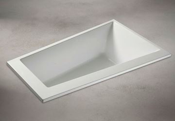 SANTECH EVO-S rohová vana 170x100 cm, bez nožiček, akrylát SAEVO170P Obrázek - fotka