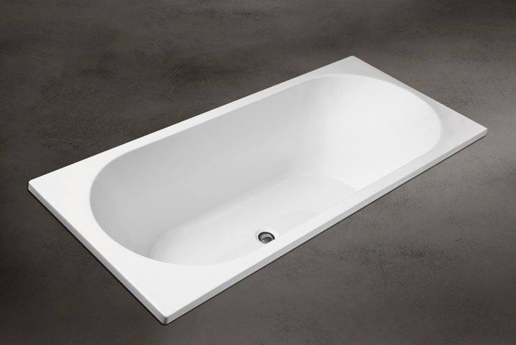 SANTECH GEMINI vana 170x75 cm, pro 2 osoby, bez nožiček, akrylát SAGEM170 Obrázek - fotka