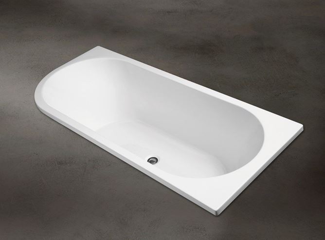 SANTECH GEMINI rohová vana 170x75 cm, pro 2 osoby, bez nožiček, akrylát SAGEM170P Obrázek - fotka