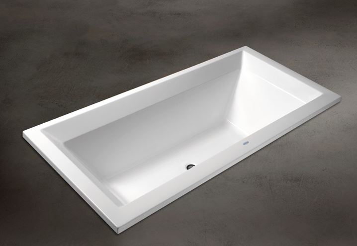 SANTECH LINEA XL vana 190x90 cm, pro 2 osoby, bez nožiček, akrylát SALIN190XL Obrázek - fotka