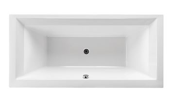 SANTECH LINEA XL vana 190x90 cm, pro 2 osoby, bez nožiček, akrylát