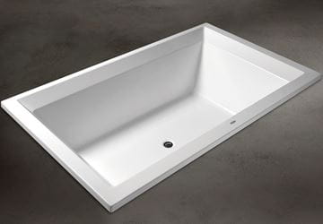 SANTECH LINEA XXL vana 190x120 cm, pro 2 osoby, bez nožiček, akrylát SALIN190XXL Obrázek - fotka