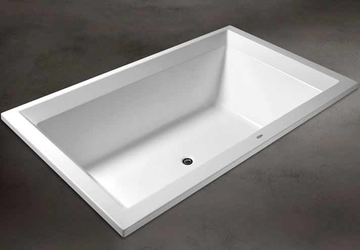 SANTECH LINEA XXL vana 190x120 cm, pro 2 osoby, bez nožiček, akrylát SALIN190XXL Obrázek - fotka