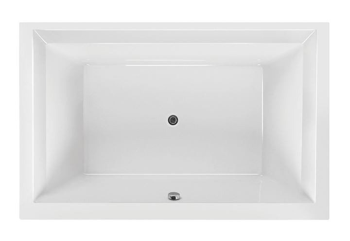 SANTECH LINEA XXL vana 190x120 cm, pro 2 osoby, bez nožiček, akrylát SALIN190XXL Obrázek - Hlavní obrázek