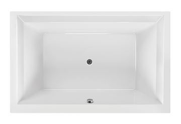 SANTECH LINEA XXL vana 190x120 cm, pro 2 osoby, bez nožiček, akrylát