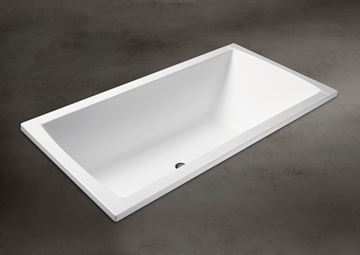 SANTECH NOVA vana 170x80 cm, pro 2 osoby, bez nožiček, akrylát SANOV170 Obrázek - fotka