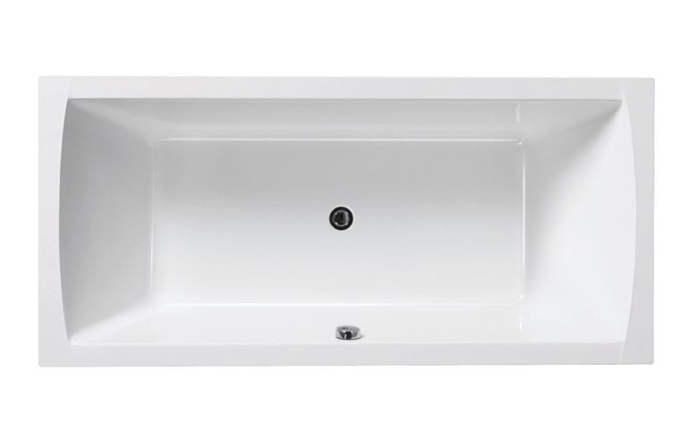SANTECH NOVA vana 170x80 cm, pro 2 osoby, bez nožiček, akrylát SANOV170 Obrázek - Hlavní obrázek
