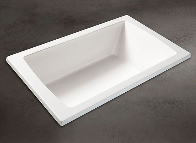 SANTECH ONE vana 120x72,5 cm, bez nožiček, akrylát SAONE120 Obrázek - fotka