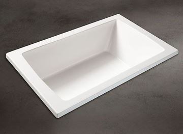 SANTECH ONE vana 120x72,5 cm, bez nožiček, akrylát SAONE120 Obrázek - fotka