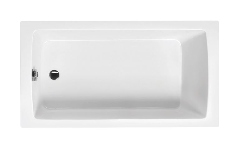 SANTECH ONE vana 140x72,5 cm, bez nožiček, akrylát SAONE140 Obrázek - Hlavní obrázek