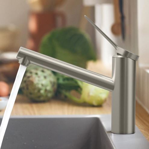 HANSGROHE ZESIS M33 dřezová baterie, nerez 74802800 Obrázek - fotka