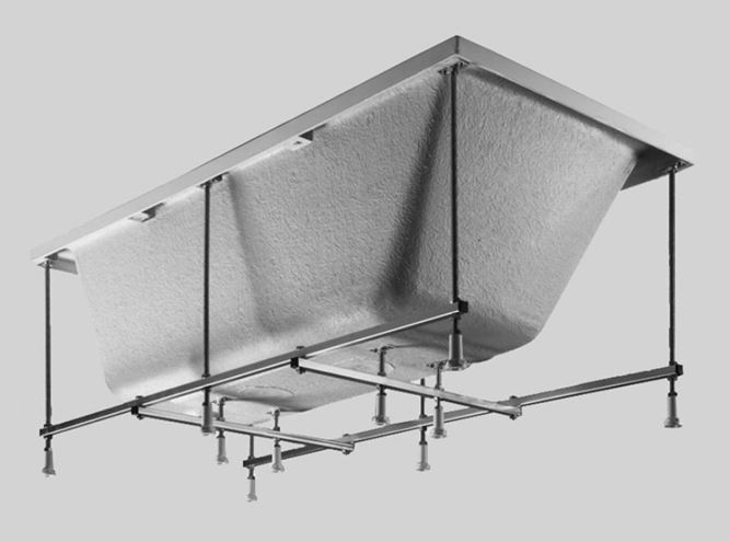 SANTECH SOFA vana 182x85 cm, s rámem, akrylát SASOF182P Obrázek - fotka