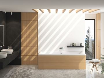 SANTECH VARIA vana 150x75 cm, pro 2 osoby, bez nožiček, akrylát SAVAR150 Obrázek - fotka