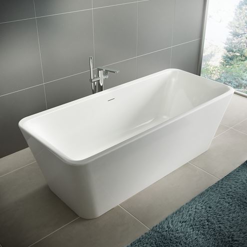 IDEAL STANDARD TONIC II volně stojící vana 180x80 cm, pro 2 osoby, akrylát E398101 Obrázek - fotka