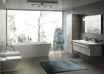 IDEAL STANDARD TONIC II volně stojící vana 180x80 cm, pro 2 osoby, akrylát E398101 Obrázek - fotka