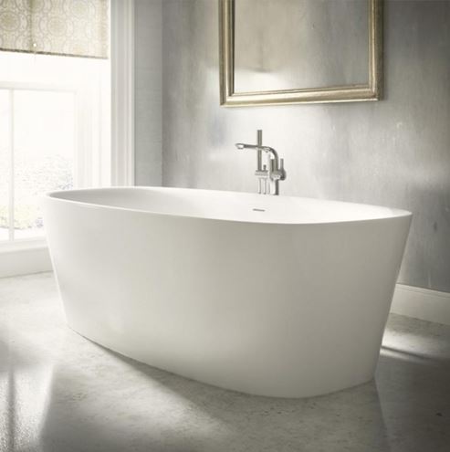 IDEAL STANDARD DEA volně stojící vana 180x80 cm, pro 2 osoby, akrylát E306701 Obrázek - fotka