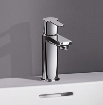 GROHE LINEARE umyvadlová stojánková baterie, s odtokovou soupravou, Water Saving, chrom 32109001 Obrázek - fotka