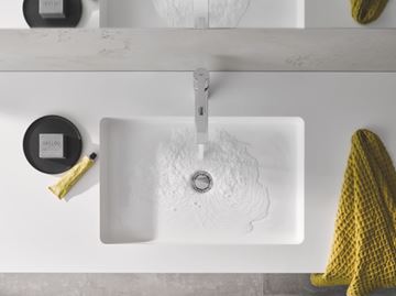 GROHE LINEARE umyvadlová stojánková baterie, s odtokovou soupravou, Water Saving, chrom 32109001 Obrázek - fotka