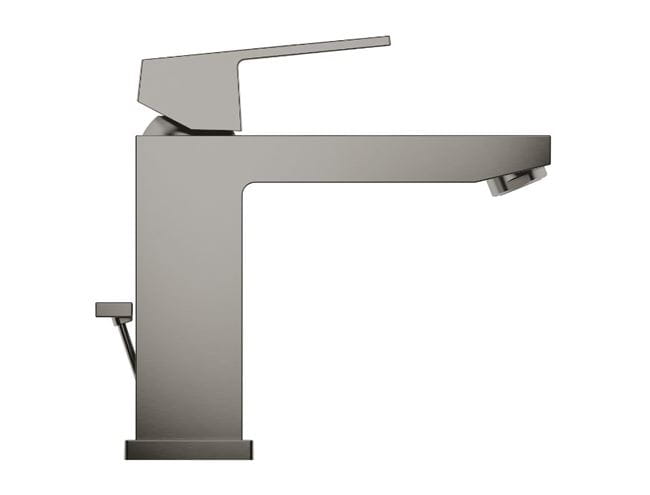 GROHE EUROCUBE umyvadlová stojánková baterie, s odtokovou soupravou, kartáčovaný hard graphite 23445AL0 Obrázek - fotka