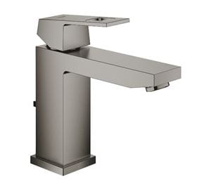 GROHE EUROCUBE umyvadlová stojánková baterie, s odtokovou soupravou, kartáčovaný hard graphite