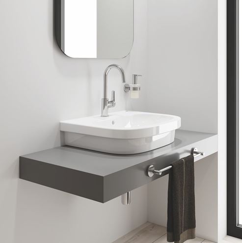 GROHE EUROSMART umyvadlová stojánková baterie, s odtokovou soupravou, chrom 23970003 Obrázek - fotka