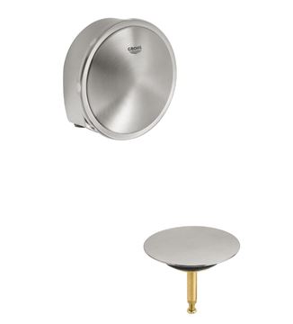 GROHE TALENTOFILL sada krytek pro napouštěcí a odtokovou soupravu, supersteel