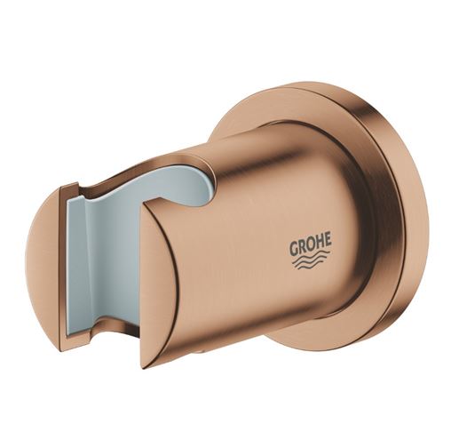 GROHE RAINSHOWER nástěnný držák ruční sprchy, kartáčovaný Warm Sunset 27074DL0 Obrázek - fotka