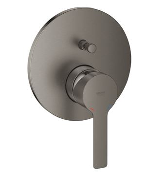 GROHE LINEARE vanová podomítková baterie, s přepínačem, kartáčovaný hard graphite