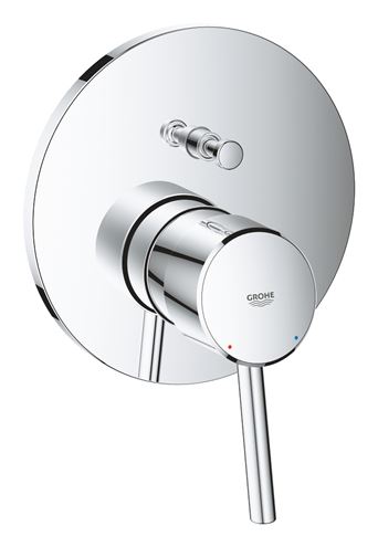 GROHE CONCETTO vanová podomítková baterie, s přepínačem, chrom 24054001 Obrázek - Hlavní obrázek