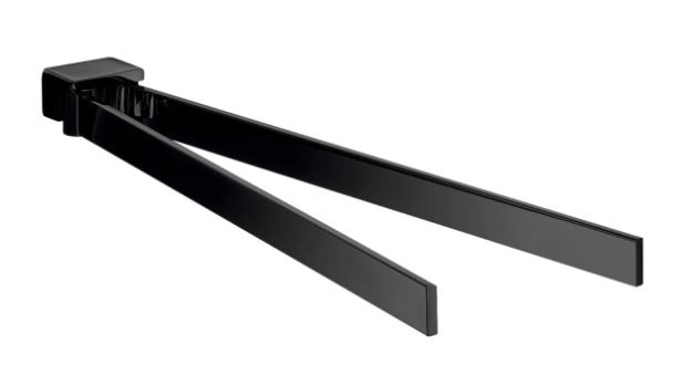EMCO CONCEPT BLACK držák ručníků 437 mm, dvojramenný, černá CB055013341 Obrázek - Hlavní obrázek