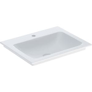 GEBERIT ONE umyvadlo 60 cm, s otvorem pro baterii, bez přepadu, KeraTect