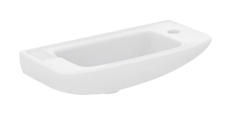 IDEAL STANDARD EUROVIT umývátko 50 cm, s otvorem pro baterii vpravo, bez přepadu R421901 Obrázek - Hlavní obrázek