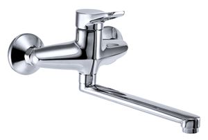 RAF LUGANO dřezová nástěnná baterie, chrom