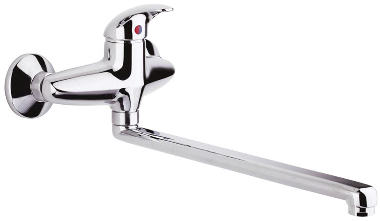 RAF POLAR NEW dřezová nástěnná baterie, chrom PN04B Obrázek - Hlavní obrázek
