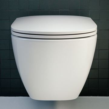 LAUFEN LUA WC sedátko Slim, SoftClose, bílá H8910830000001 Obrázek - fotka