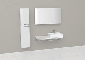 IDEAL STANDARD STRADA umyvadlo na desku 60 cm, s otvorem pro baterii a přepadem K078101 Obrázek - fotka