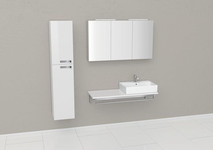 IDEAL STANDARD STRADA umyvadlo na desku 60 cm, s otvorem pro baterii a přepadem K078101 Obrázek - fotka