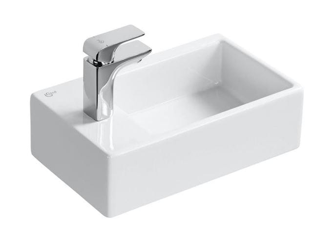 IDEAL STANDARD STRADA umývátko na desku 45 cm, s otvorem pro baterii, bez přepadu K081701 Obrázek - Hlavní obrázek