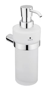 NIMCO BORMO dávkovač tekutého mýdla 250 ml, nástěnný, sklo, chrom