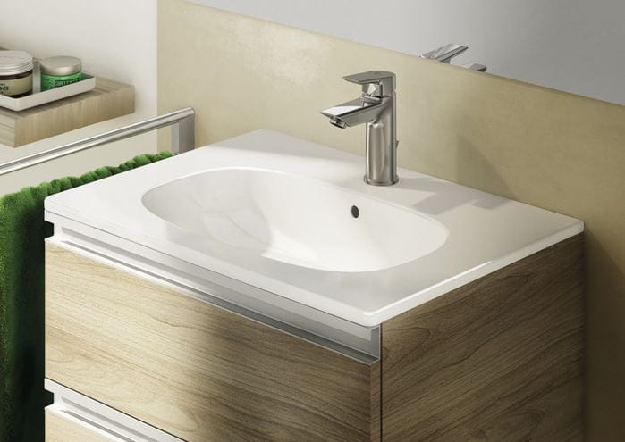 IDEAL STANDARD TESI umyvadlo 62,5 cm, s otvorem pro baterii a přepadem T351001 Obrázek - fotka